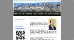 Desktop Screenshot of otonielalvarado.com