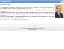 Tablet Screenshot of otonielalvarado.com